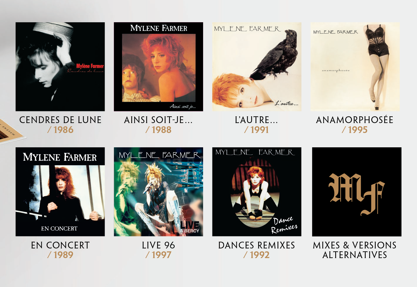 Mylène Farmer Collection - 16 CD | 211 titres