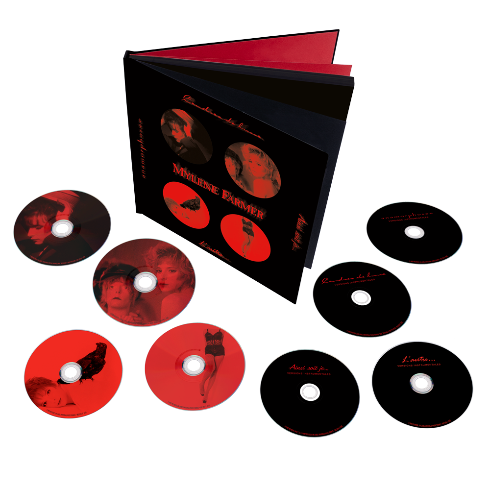 Coffret 8CD - Cendres de lune / Ainsi soit je... / L'autre / Anamorphosée (Limité et Numéroté)