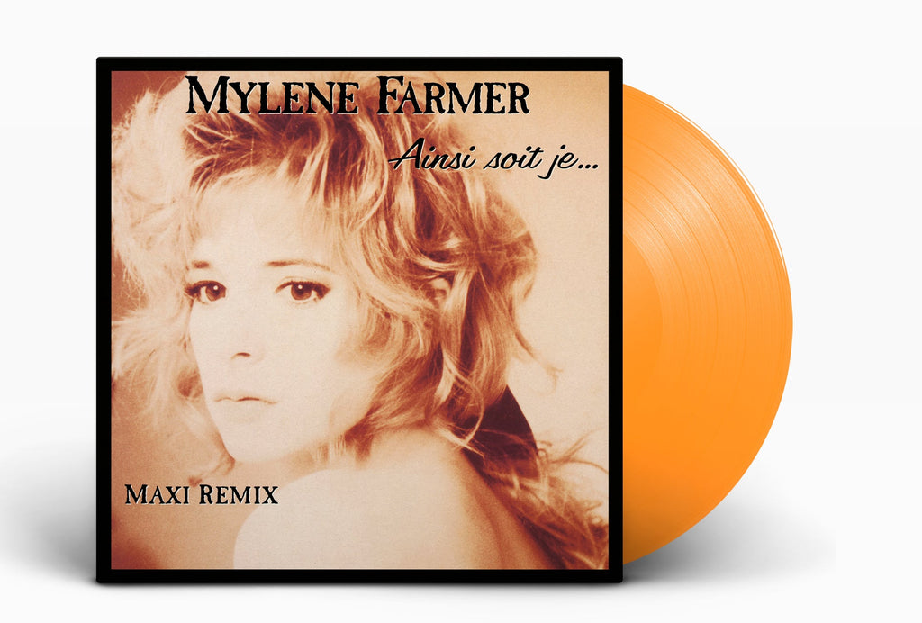Mylène Farmer - Ainsi soit je... (Maxi Remix) - Maxi 45T couleur